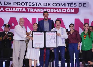 "Los de allá presentan odio, y la 4T amor", dice Sheinbaum y se compromete a que no haya gasolinazos