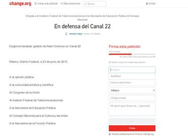Exigen fiscalizar gestión de Raúl Cremoux en Canal 22