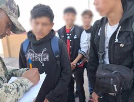 Los 27 menores y un joven que llegaron a Topolobampo, Sinaloa, están bajo resguardo; eran jornaleros que trabajaban en BCS