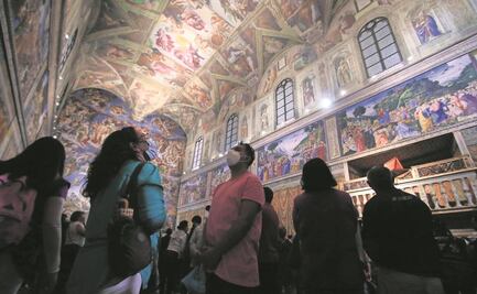 Admiran la Capilla Sixtina... en el Zócalo