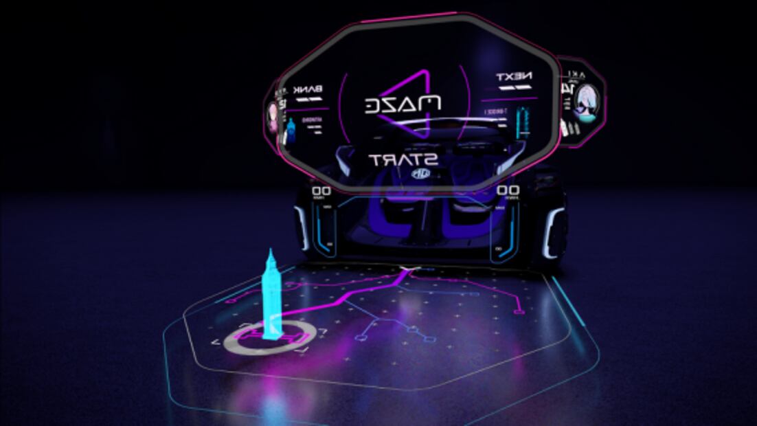 Diseñan auto inspirado en videojuegos