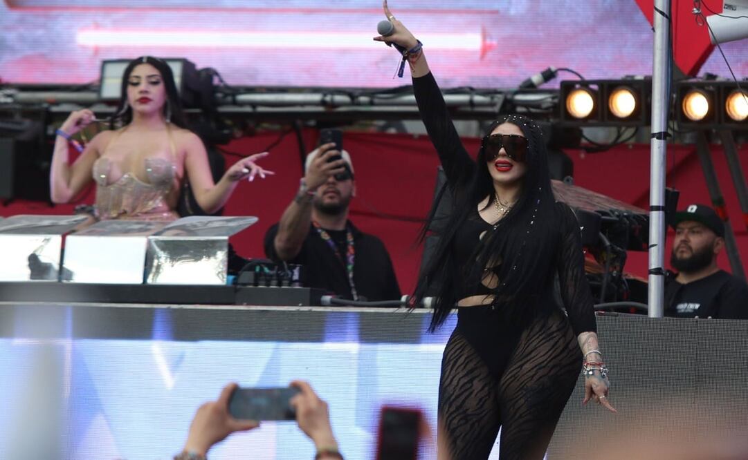 Gatita sonó con todo en el EDC   Foto: Carlos Mejía /EL UNIVERSAL