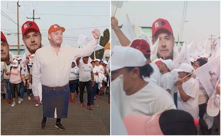 ¿Dónde está? Candidato en Chiapas hace campaña solo con fotos gigantes y mensajes en redes 