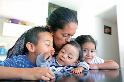 'Niño Guerrero', verdadero Ángel para su familia
