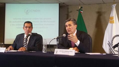 CNDH pide investigar a autodefensas en Michoacán