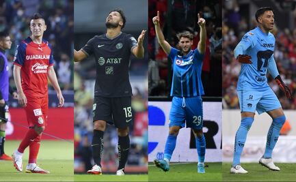 Los cuatro grandes de la Liga MX con caminos distintos