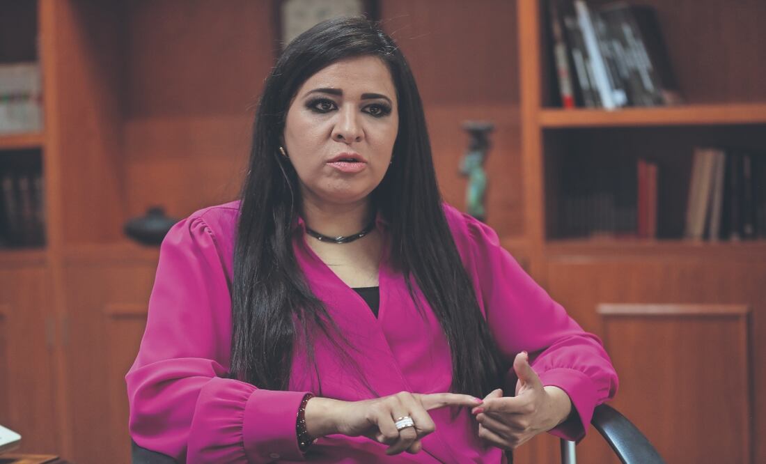 Laura González, secretaria de Desarrollo Económico. Foto: Jorge Alvarado/El Universal