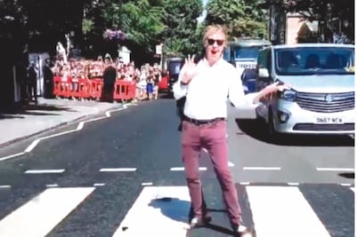 Paul McCartney vuelve a Abbey Road