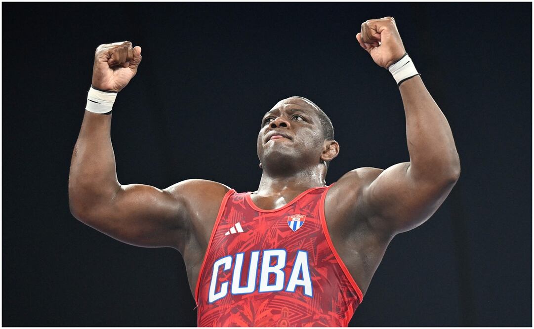 El luchador cubano Mijaín López podría hacer historia este martes. FOTO: AFP