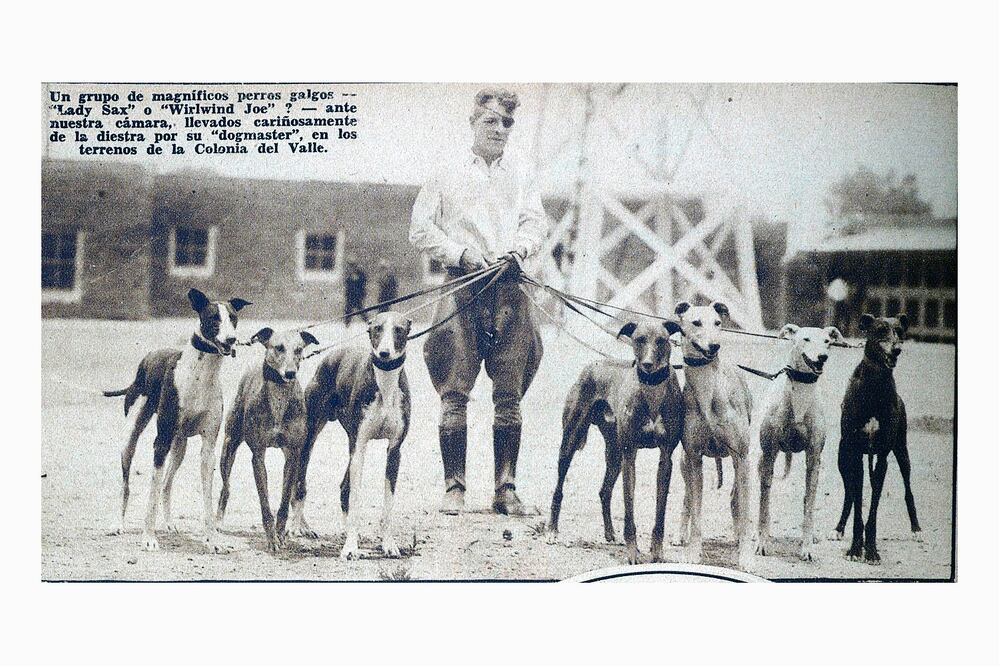 Las antiguas carreras de galgos en la colonia del Valle