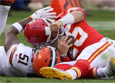 Patrick Mahomes, conmocionado, ¿se pierde la final de la AFC?