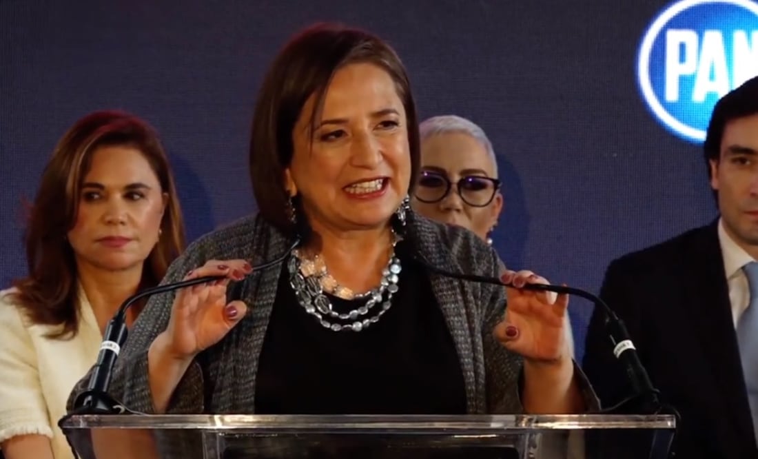 Xóchitl Gálvez. Foto: captura de pantalla