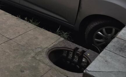 Proponen castigar con 10 años de cárcel a quien robe tapas de coladeras en CDMX 