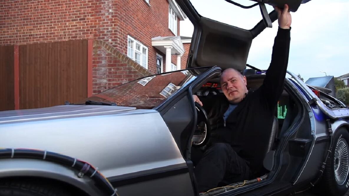 El DeLorean es un auto icónico del mundo cinematográfico/ Foto: Captura de pantalla youtube.com