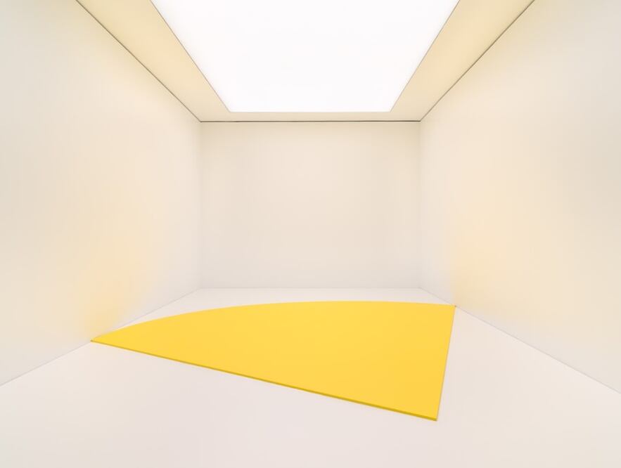 Obra de Ellsworth Kelly, escultor y pintor estadounidense.
Foto: Cortesía