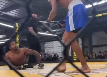 Peleador de MMA sin piernas, debuta con victoria; aquí su historia