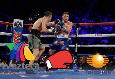TV Azteca noquea a Televisa en el rating de la pelea 'Canelo' y Golovkin