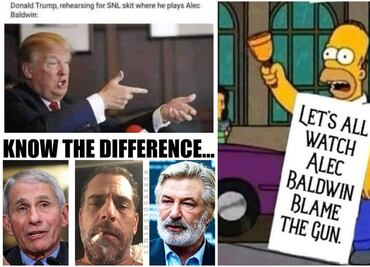 Donald Trump Jr. se burla de Alec Baldwin por disparar a directora