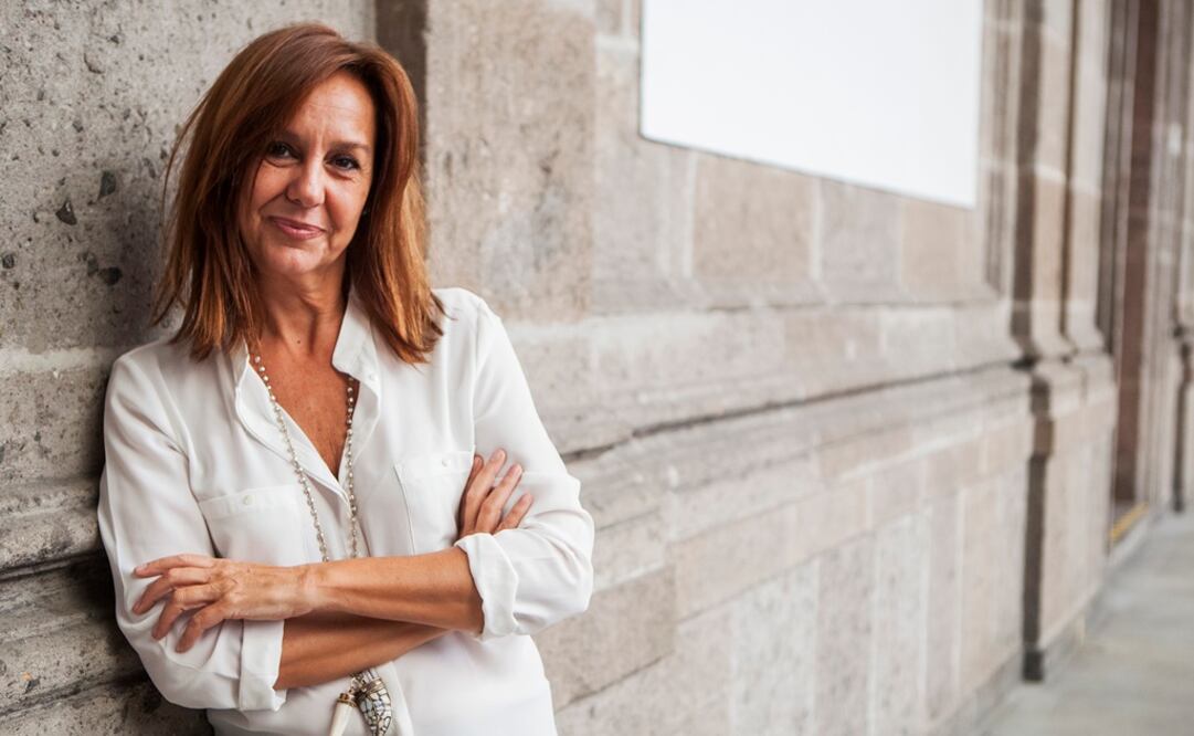 "Somos mujeres con voz que queremos contar historias sobre mujeres", comentó María Dueñas. Foto: El Universal