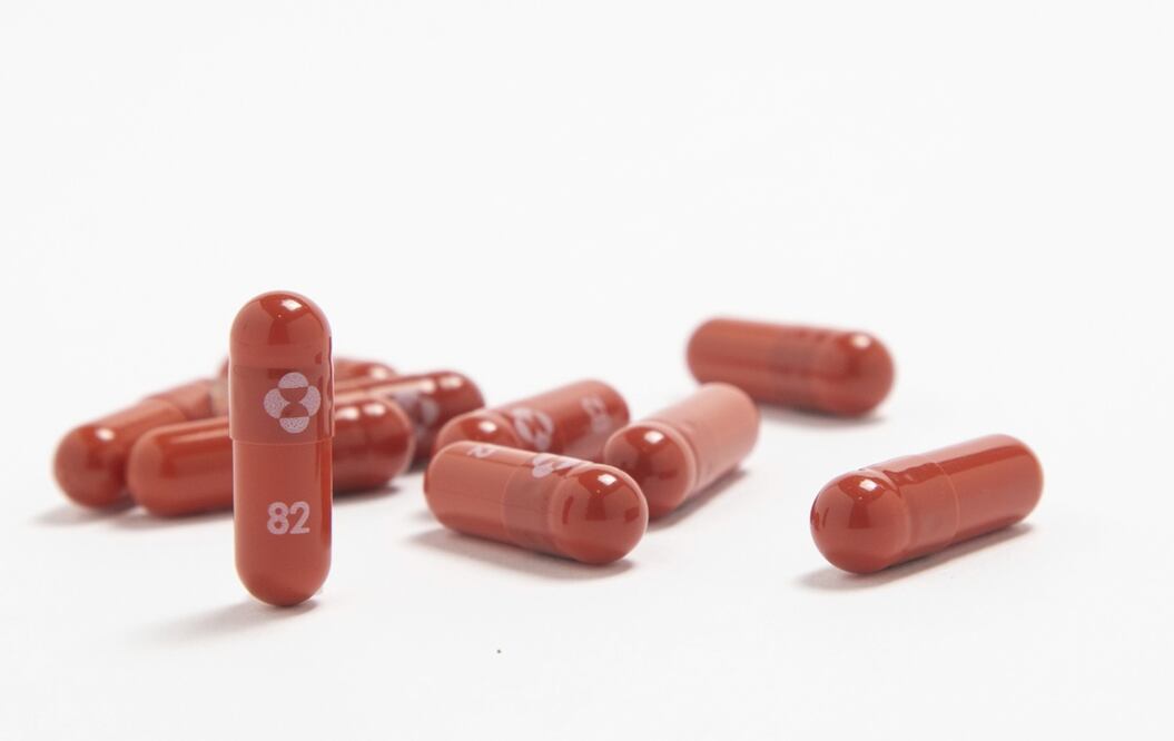 Píldora antiviral de la farmacéutica Merck. Foto: AP, archivo