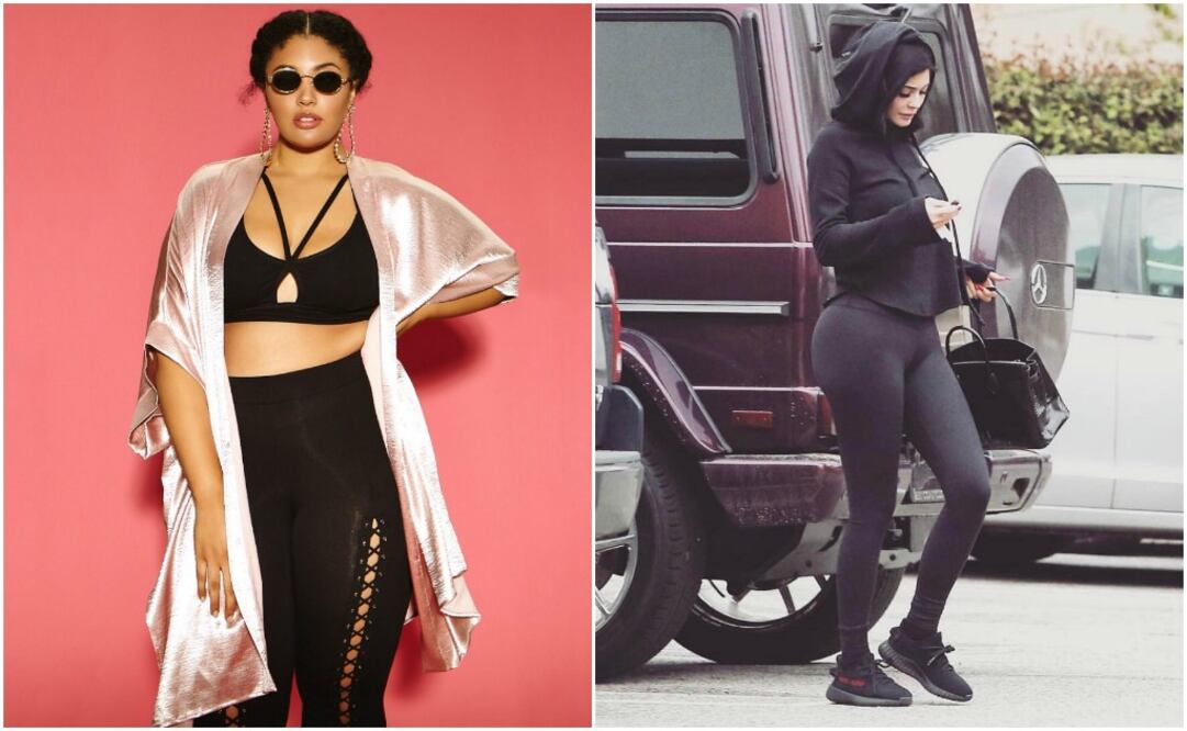Aprende a usar leggins sin verte mal. (FOTOS:Instagram: FOREVER21, Kylie Jenner)