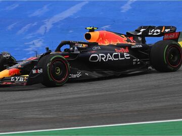 Checo Pérez termina quinto en la carrera sprint del GP de Brasil; Russell fue el ganador