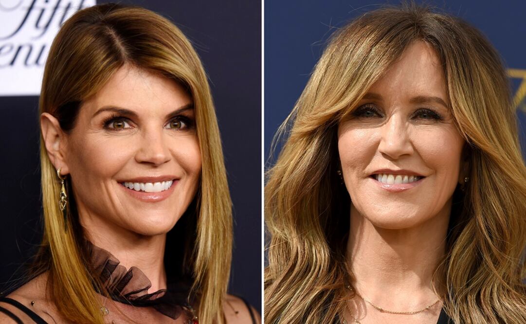 Lori Loughlin y Felicity Huffman. Foto: AP