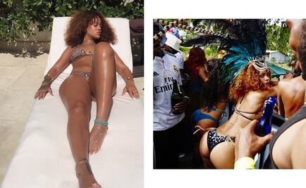 Rihanna enseña mucha piel en vacaciones