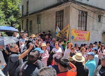Comerciantes se manifiestan en alcaldía Tlalpan en rechazo a operativos de reordenamiento; se busca recuperar espacio público: demarcación
