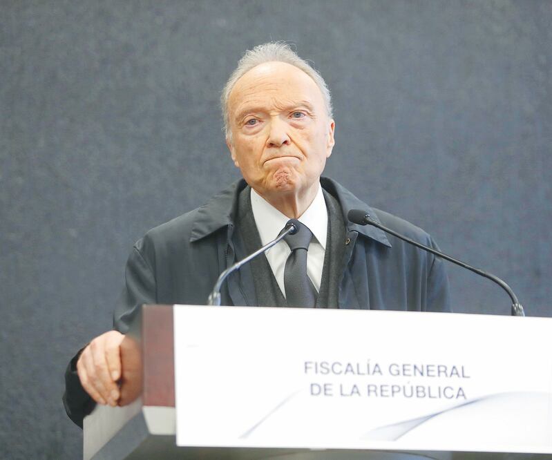 El Presidente aplaudió que la FGR, encabezada por Alejandro Gertz Manero, haya revelado un soborno para liberar a "El Mochomo". Foto: ARCHIVO EL UNIVERSAL