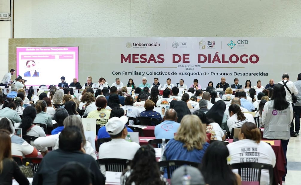 Rosa Icela Rodríguez pide disculpas por abrir investigación de recursos utilizados por colectivos de buscadores que viajaron de Jalisco a CDMX. Foto: Especial