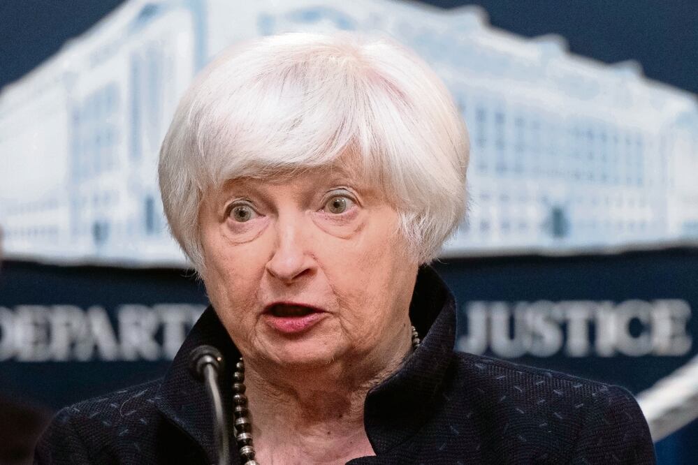 La secretaria del Tesoro de Estados Unidos, Janet Yellen, visiatrá México el próximo jueves 7 de diciembre para discutir temas hacendarios. Foto: Michael Reynolds / Archivo EFE