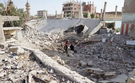 Coalición bombardea ciudad Siria