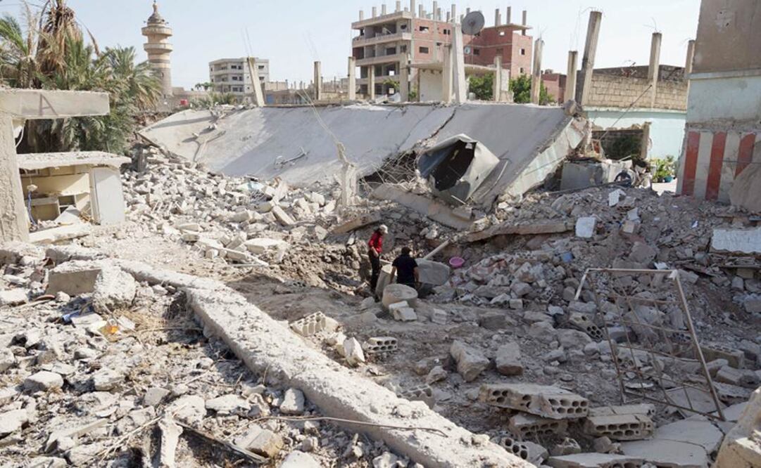 Aviones de la coalición, encabezada por Estados Unidos, lanzaron al menos 17 ataques aéreos en Al Raqqa Foto: Reuters/ Archivo