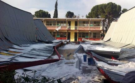 Retiran 11 toneladas de granizo en Saltillo