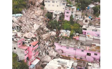 Un asentamiento irregular donde peligran miles, así lo catalogó el Atlas