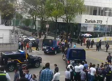 Intento de asalto desata balacera en inmediaciones de Plaza Carso