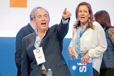 Abren las puertas del PAN a Felipe Calderón y Margarita Zavala