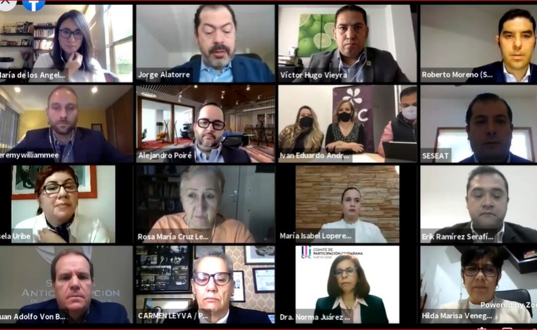 Foto: Captura presentación Observatorio del SNA y los SEA