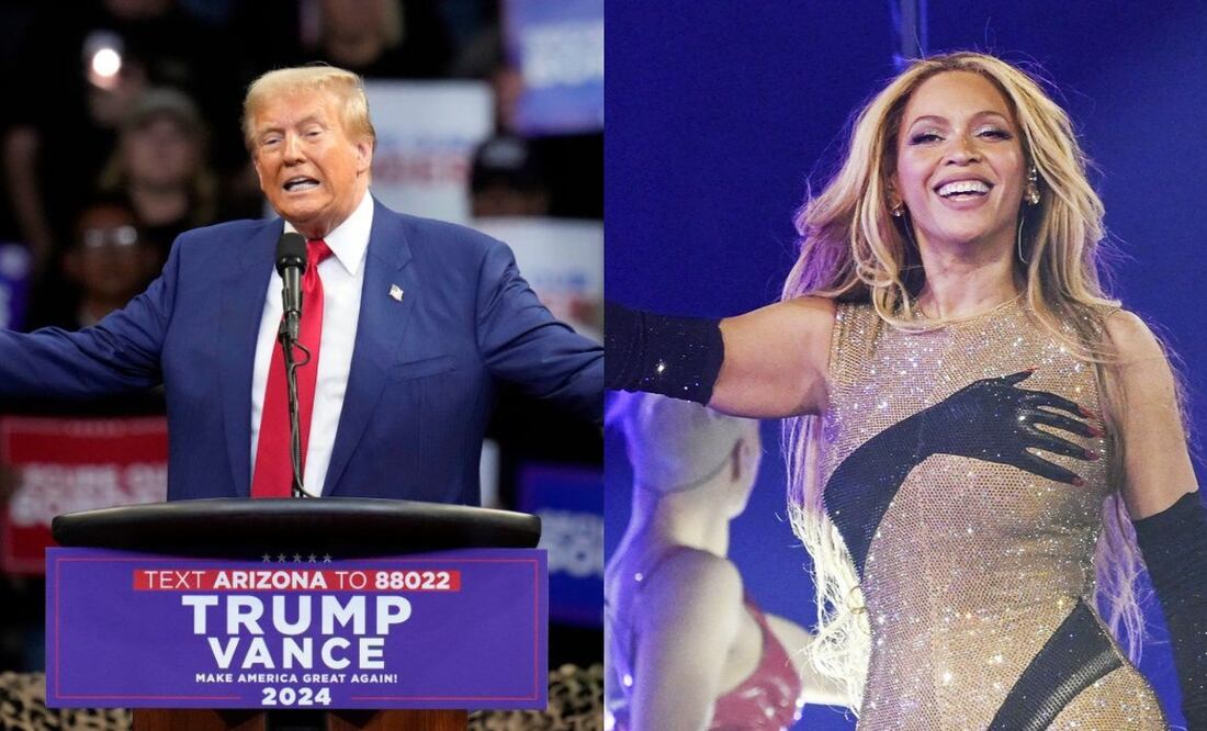 Trump arremete contra Beyoncé, la prensa y el voto anticipado en un ...