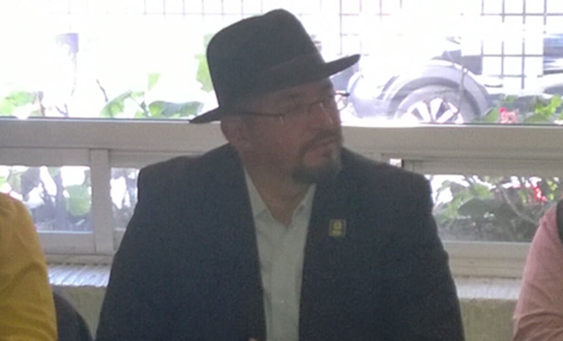 Omar Ortega, presidente del PRD en el Estado de México. (Juan Manuel Barrera / EL UNIVERSAL)