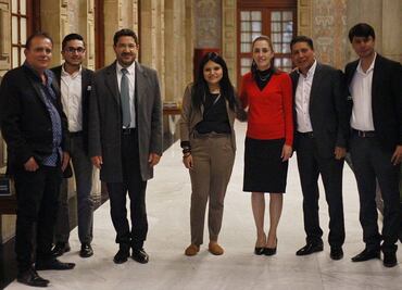 Sheinbaum se reúne con diputada Andrea Vicenteño, quien recién dejó al PAN