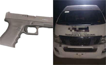 Detienen a pareja de guardias privados por portar arma sin permiso oficial en Sinaloa