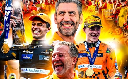 Se acabó la temporada 2024 de la F1; McLaren gana el campeonato de constructores