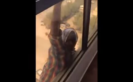 Encarcelan a mujer que grabó a su empleada cuando colgaba de un edificio