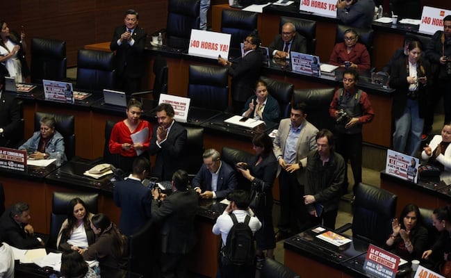 Senado avala reforma de 40 horas; dictamen es enviado a San Lázaro