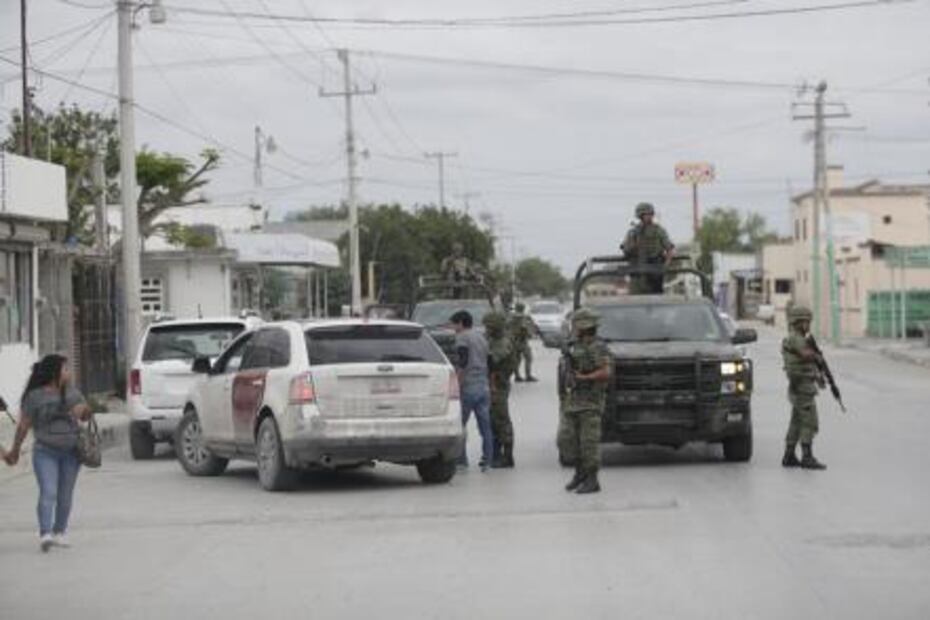 Así es una jornada con militares que vigilan Reynosa