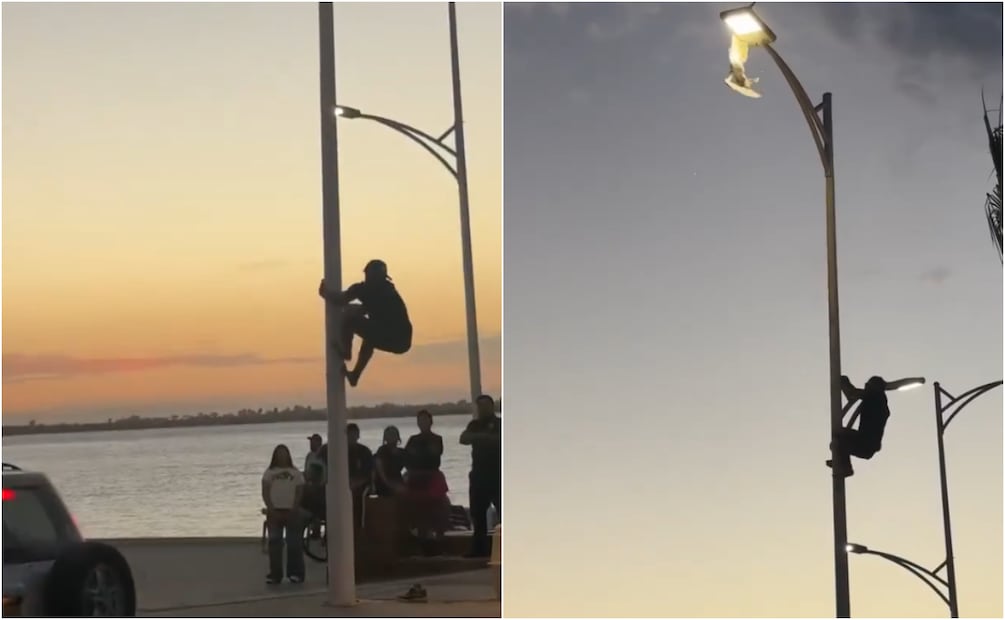 El suceso ocurrió en el malecón de La Paz el pasado jueves 9 de abril. Foto: X