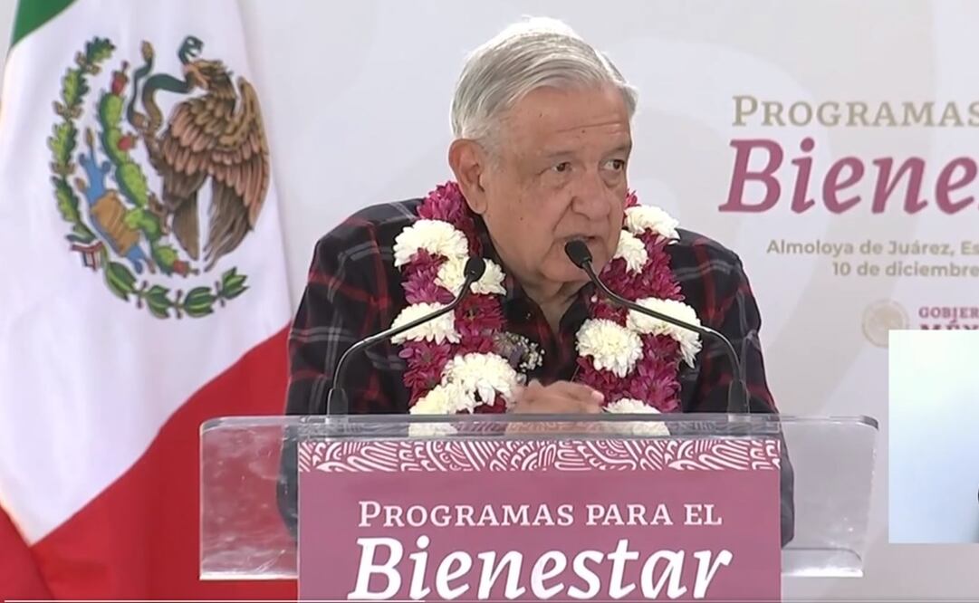 López Obrador añadió que los recursos de los programas sociales les llegan a 30 millones de familias en el país. Foto: captura de pantalla