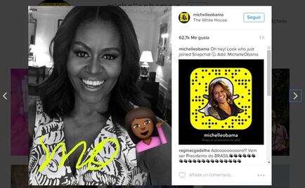Snapchat tiene un nuevo usuario: Michelle Obama 